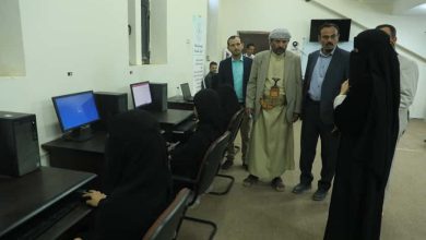 وكيل مأرب يدشن برنامج تدريبي في الرخصة الدولية لقيادة الحاسوب لـ 80 شاباً وشابة
