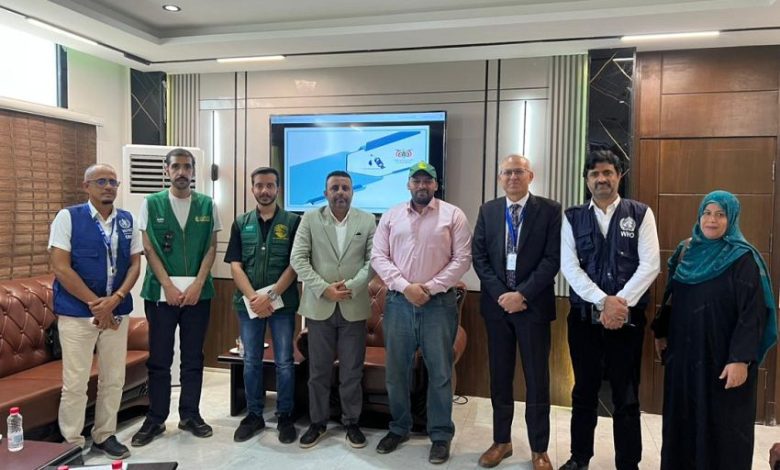 وكيل وزارة الصحة يبحث مع فريق من مركز الملك سلمان ومنظمة الصحة العالمية نتائج التدخلات الصحية