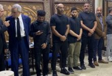 أسامة نبيه وطارق السيد وحازم إمام أول الحاضرين لعزاء والد جمال حمزة