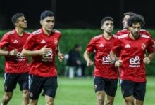 الأهلى يخوض مرانه على ملعب الكريكيت فى أبو ظبى استعدادا للزمالك