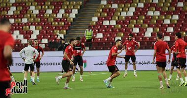 كواليس مران الأهلي قبل مواجهة الزمالك فى نهائي السوبر بمشاركة إمام عاشور