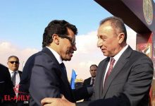 وزير الشباب والرياضة يهنئ الخطيب بعد الفوز في الإنتخابات