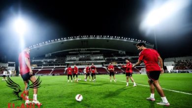 تدريبات فنية في مران الأهلي الختامي قبل مواجهة الزمالك