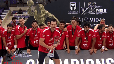 بعد التتويج بالسوبر.. الخطيب يهنئ فريق اليد بالأهلي