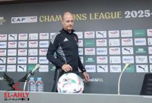 توروب يعلن تشكيل الأهلي لمواجهة شبيبة القبائل الجزائري