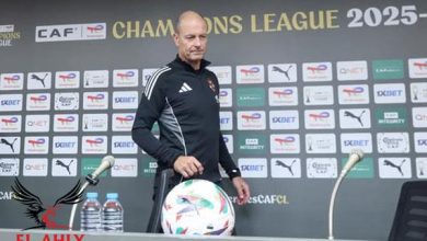 توروب يعلن تشكيل الأهلي لمواجهة شبيبة القبائل الجزائري