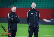 محاضرة من توروب للاعبي الأهلي قبل التحرك لمواجهة الجيش الملكي