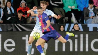 ترتيب الدوري الإسباني وفارق النقاط بين برشلونة وريال مدريد