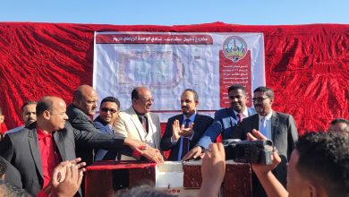 اخبار-حضرموت-|-محافظ-#حضرموت-يضع-حجر-الأساس-لمشروع-المرحلة-الأولى-من-منشآت-نادي-الوحدة-بـ-#تريم