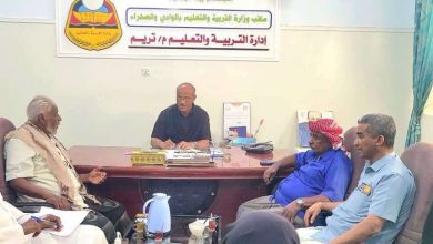 اخبار-حضرموت-|-انتقالي-#تريم-يتفقد-أوضاع-القطاع-#التربوي-والتعليمي-بالمديرية