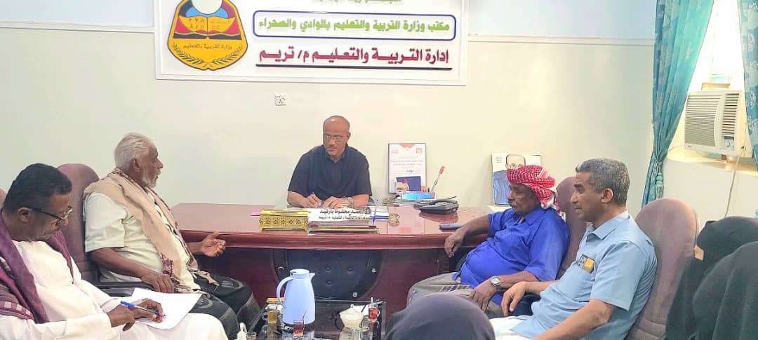 اخبار-حضرموت-|-انتقالي-#تريم-يتفقد-أوضاع-القطاع-#التربوي-والتعليمي-بالمديرية