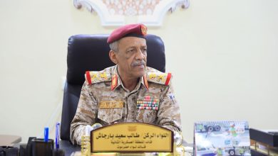 اخبار-حضرموت-|-قائد-المنطقة-العسكرية-الثانية:-لن-نسمح-بالاعتداء-على-مواقع-حماية-الشركات-وسنضرب-بيد-من-حديد