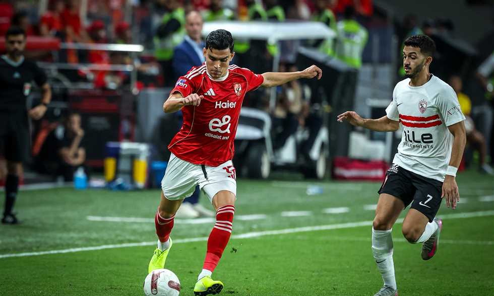 استراحة السوبر المصري - الأهلي (2)-(0) الزمالك.. الأحمر بطلا للكأس
