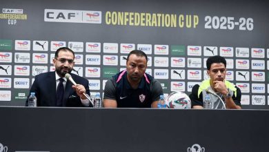 مؤتمر عمر جابر: أعزي أسرة صبري وجماهير الزمالك.. ويجب أن نفوز أمام جماهيرنا