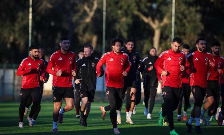 استعدادا لمواجهة الجيش الملكي.. الأهلي يختتم مرانه الأول في المغرب