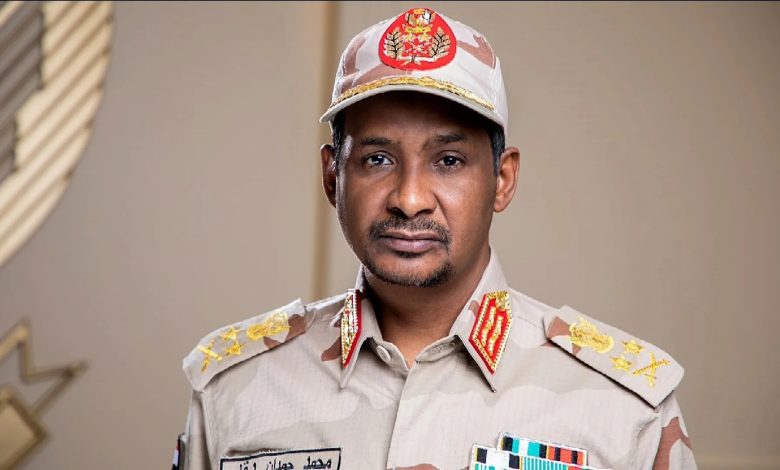 السودان.. النيابة العامة توجه تهما لـ"حميدتي" وأكثر من 200 من عناصر الدعم السريع