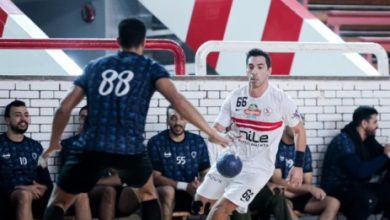 الزمالك يفوز على الطيران في دوري المحترفين لليد