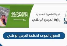 رابط الدخول الموحد لانظمة الحرس الوطني sang.gov.sa