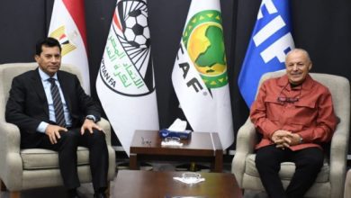 تفاصيل إجتماع وزير الرياضة مع هاني أبوريدة تطوير المنتخبات الوطنية