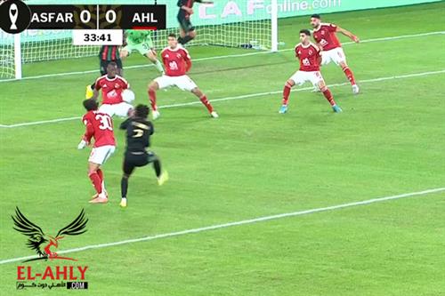 فيديو... الشوط الأول ينتهي بتأخر الأهلي أمام الجيش الملكي من ضربة جزاء