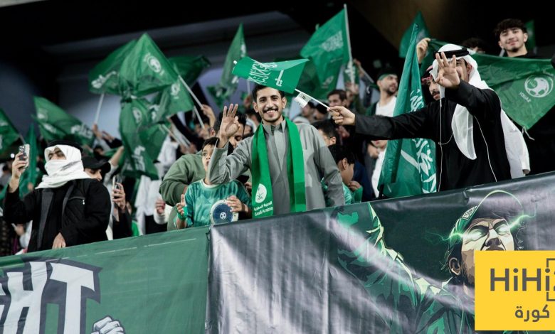 حضور صادم في مباراة الأخضر وكوت ديفوار بملعب الإنماء !