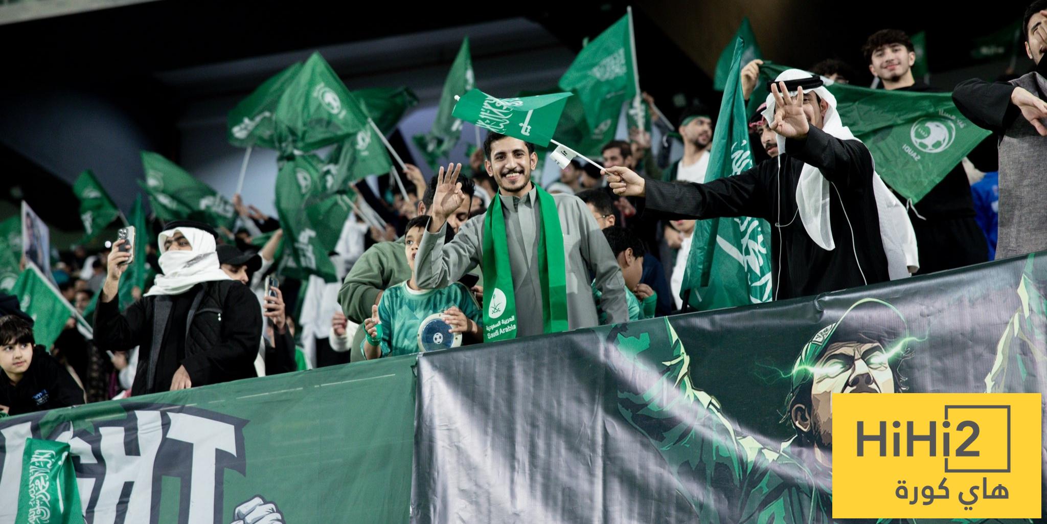 حضور صادم في مباراة الأخضر وكوت ديفوار بملعب الإنماء !