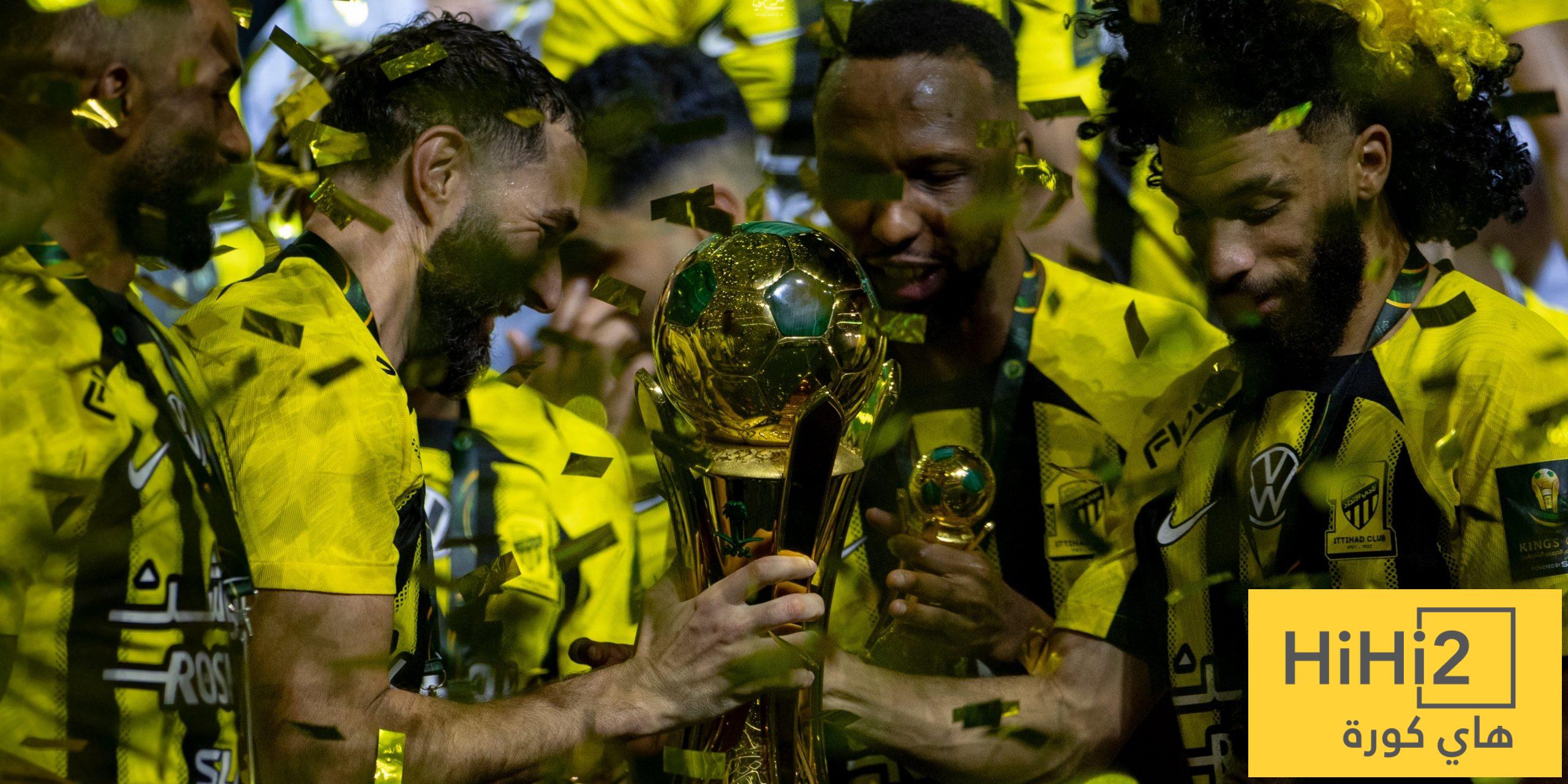 سجل مُذهل للاتحاد في ربع نهائي كأس الملك