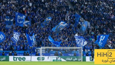 جماهير الهلال تتفوق على الجميع في ربع نهائي كأس الملك