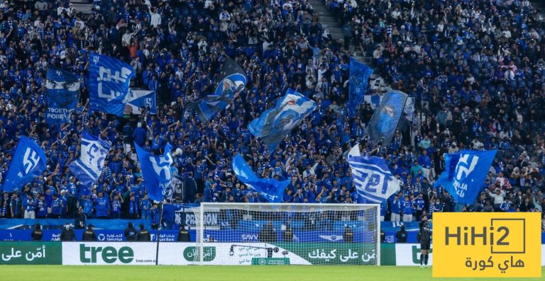 جماهير الهلال تتفوق على الجميع في ربع نهائي كأس الملك