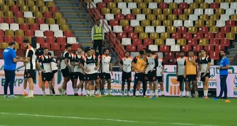 تفاصيل المران الختامي للزمالك قبل مواجهة الأهلي في نهائي السوبر المصري