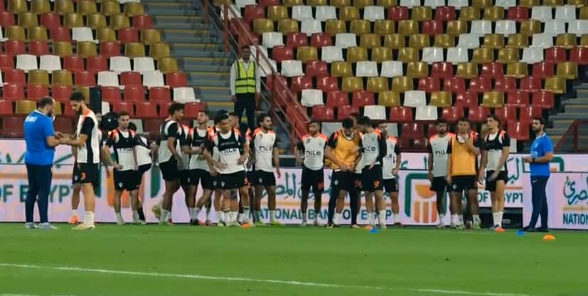 تفاصيل المران الختامي للزمالك قبل مواجهة الأهلي في نهائي السوبر المصري