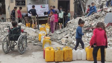 مؤسسة RVF تستأنف نشاطاتها بمدينة غزة وشمالها لتزويد السكان بالمياه الصالحة للشرب