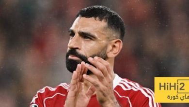 أرقام صلاح أمام الريال