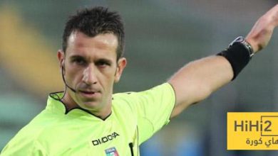 أرقام مهمة لحكم مباراة يوفنتوس وفيورنتينا