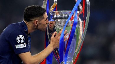 أشرف حكيمي: هدفنا الحفاظ على لقب دوري الأبطال