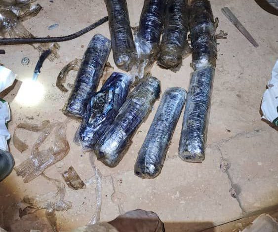 أمن منفذ الوديعة يعلن إحباط تهريب 24.5 كجم حشيش