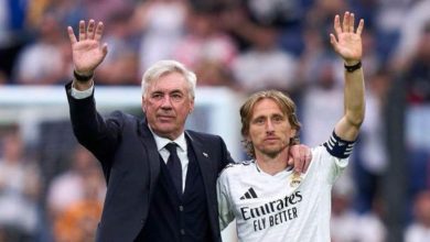 أنشيلوتي ولوكا مودريتش