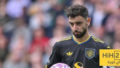 إحصائيات برونو فيرنانديز في الشوط الأول أمام توتنهام