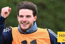 إحصائيات رايس في الدوري الإنجليزي