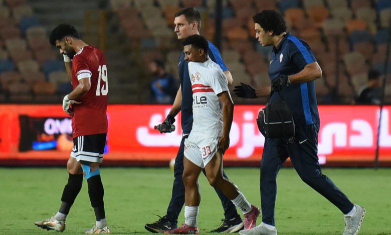 إصابة قوية تبكي خوان ألفينا وتثير قلق جماهير الزمالك قبل السوبر المصري