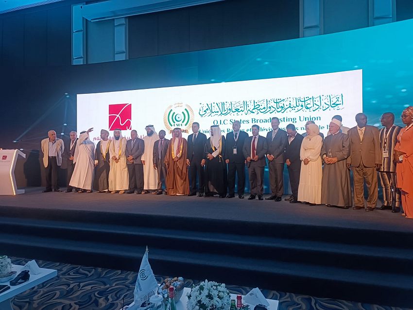 اتحاد إذاعات وتلفزيونات دول منظمة التعاون الإسلامي يكرم هشام السقاف كأحد رموز الاعلام في المنطقة