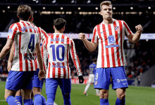 اتلتيكو مدريد يتقدم على ريال اوفييدو في الشوط الاول