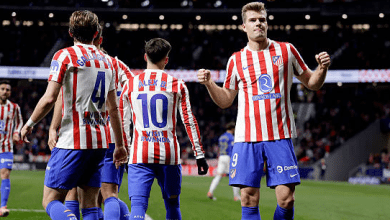 اتلتيكو مدريد يتقدم على ريال اوفييدو في الشوط الاول