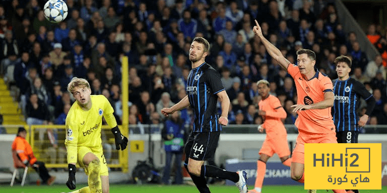 احصائيات مباراة برشلونة وكلوب بروج في دوري الابطال