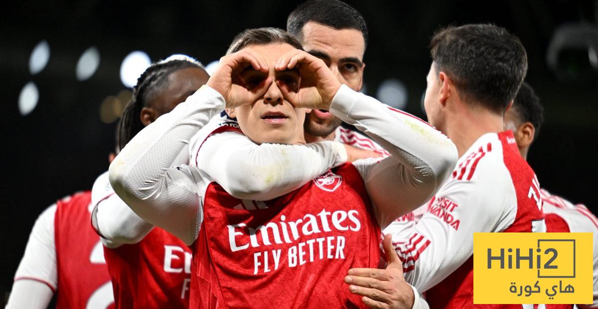 أرسنال يتصدر البريميرليغ في أهداف اللعب المفتوح خلال نوفمبر