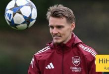 أرسنال يختتم استعداداته للقاء بايرن ميونخ