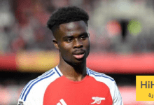 أرقام ساكا التاريخية ضد توتنهام