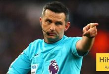 أرقام مهمة لحكم مباراة أرسنال وتوتنهام