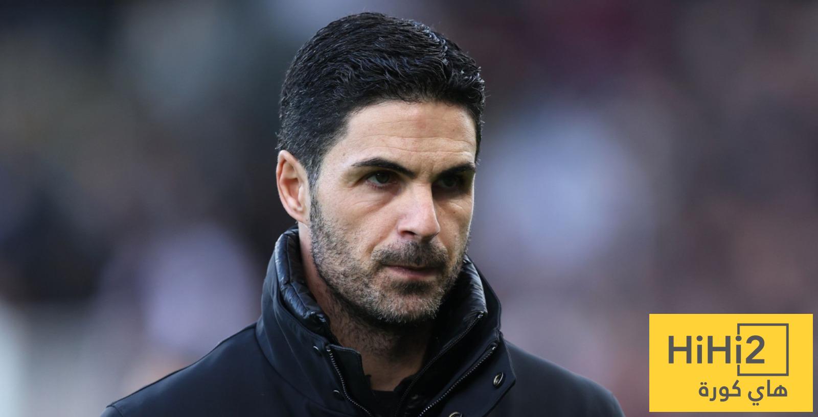 ارتيتا يقف امام رحيل جيسوس