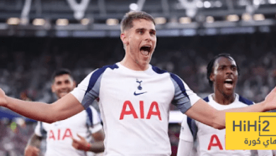 صور – المران الختامي لتوتنهام استعدادا لقمة أرسنال